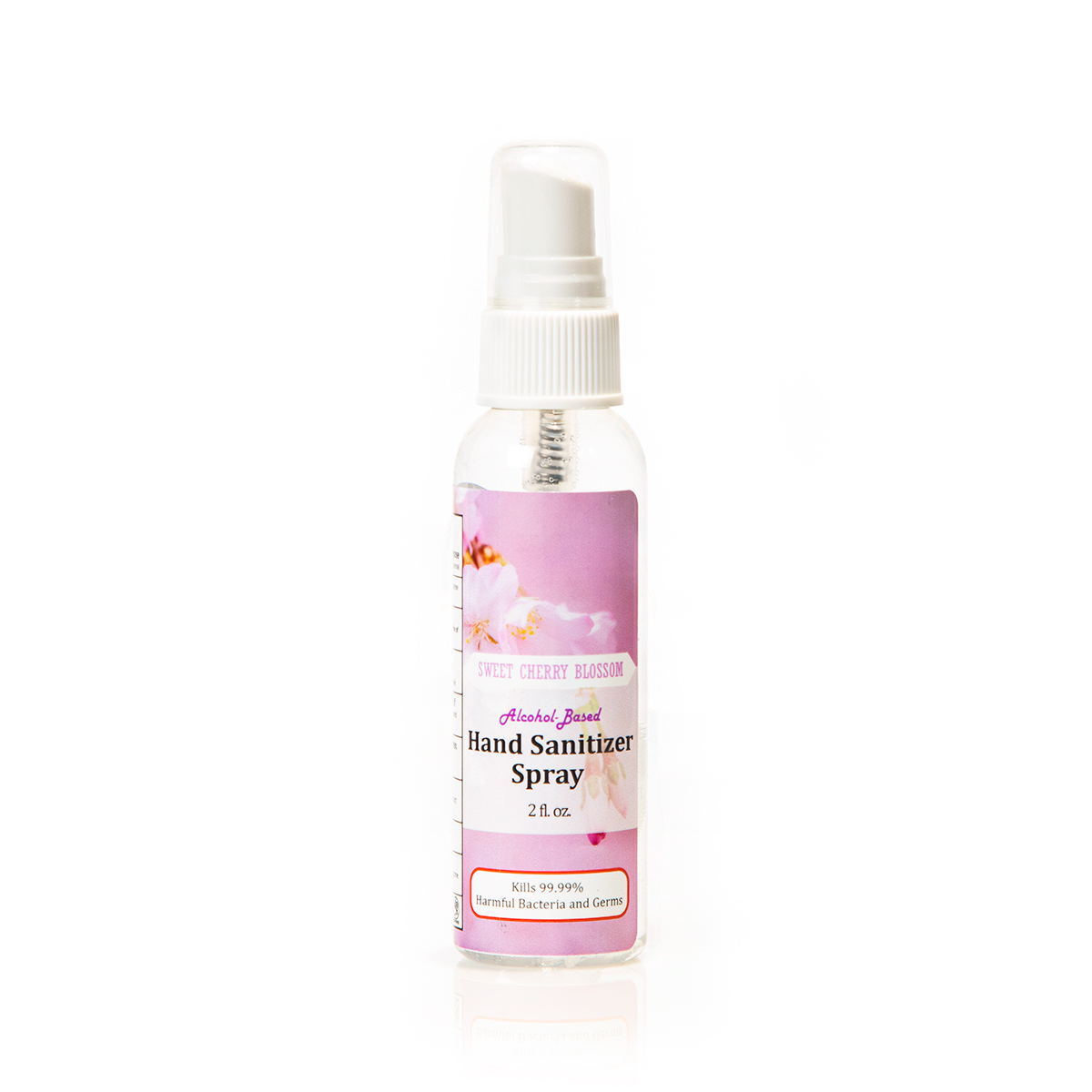 [2OZ] SWEET CHERRY BLOSSOM - ALCOHOL BASED HAND SANITIZER SPRAY