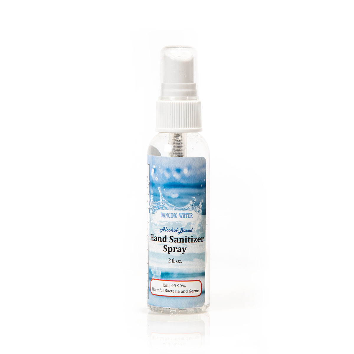 [2OZ] DANCING WATER - ALCOHOL BASED HAND SANITIZER SPRAY