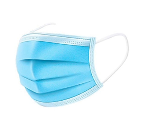 DISPOSABLE EAR LOOP 3-LAYERED PROTECTIVE MASK(10PCS/50PCS)