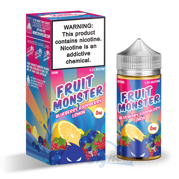 [100ML] 후르츠 몬스터 - 블루베리 라즈베리 레몬(FRUIT MONSTER - BLUEBERRY RASPBERRY ...